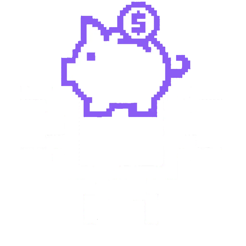 Quantifiable savings icon