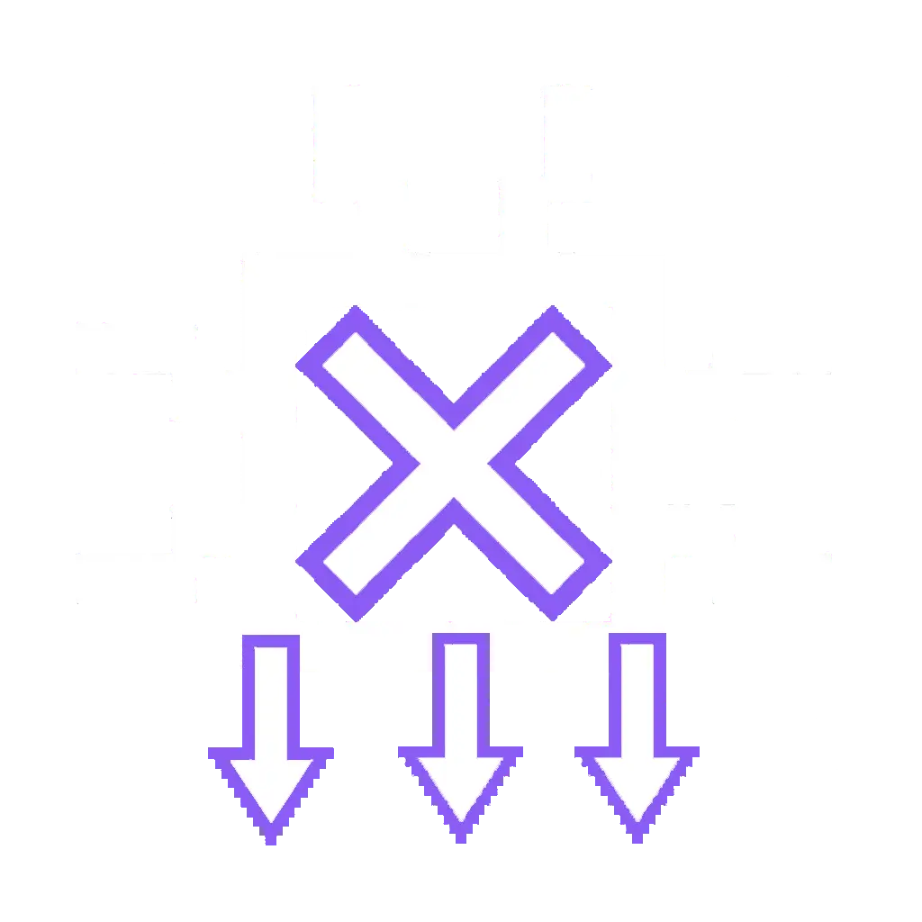 Reduce the risk of errors icon